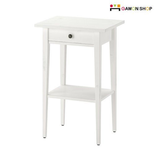 [IKEA] HEMNES Bedside table/침대 사이드테이블(46*35*70 화이트스테인) 103.540.91