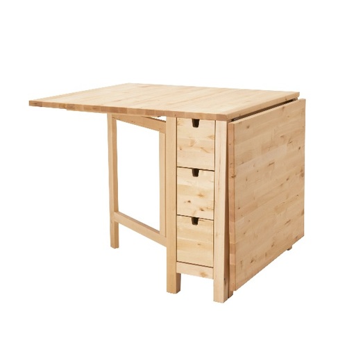 [IKEA] NORDEN 접이식 테이블 (자작나무) 804.238.83