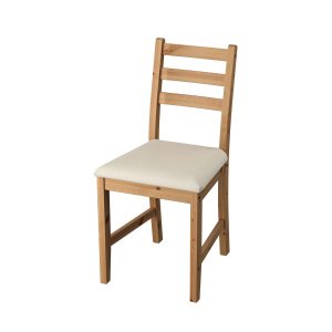 [IKEA] LERHAMN 의자 (베이지) 103.633.78