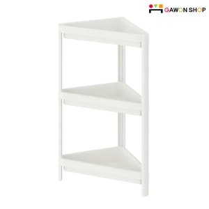 [IKEA] VESKEN 삼각 코너선반 (화이트) 104.538.83