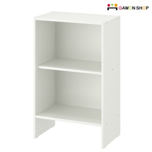 [IKEA] BAGGEBO 2단 책장/소형책장 (화이트) 104.838.75