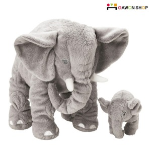 [IKEA] LEDDJUR 코끼리 인형 두마리세트 005.067.83