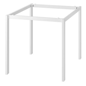[IKEA] MELLTORP 2인용 테이블 다리 (75x75cm/화이트) 302.801.03
