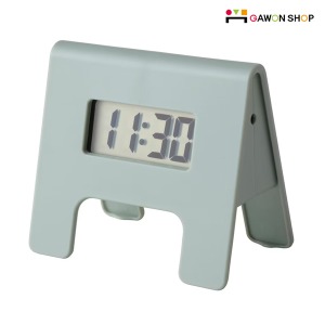 [IKEA] KUPONG 소형 알람시계 (건전지포함)/탁상시계 (그린) 203.587.86