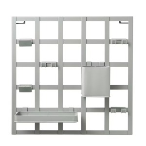 [IKEA] SNICKRA 벽걸이 정리대 패키지 (그레이그린) 905.182.44
