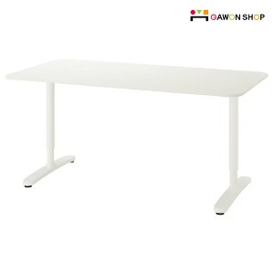 [IKEA] BEKANT 책상 (160x80cm)/테이블 (화이트) 092.225.63