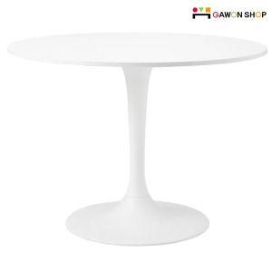 [IKEA] DOCKSTA 원형 테이블 겸 식탁/4인용 (화이트) 793.249.97