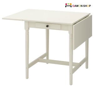 [IKEA] INGATORP 2-4인용 접이식 테이블/책상/식탁 (화이트) 604.231.10