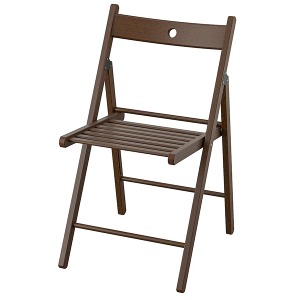 [IKEA] FROSVI 원목 접이식 의자(브라운)/Folding chair, brown 205.343.27