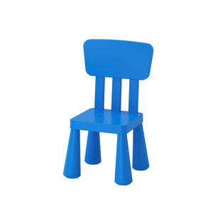 [IKEA] MAMMUT 등받이 의자 (블루) 003.653.49