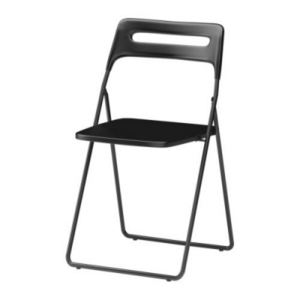 [IKEA] NISSE 접이식 의자 (블랙) 301.622.08