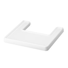 [IKEA/이케아 정품] ANTILOP 유아의자용 식판 (화이트) 201.690.74