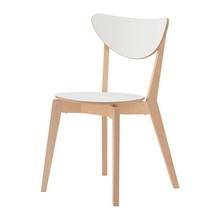 [IKEA] NORDMYRA  의자 (화이트&amp;자작나무) 005.818.81