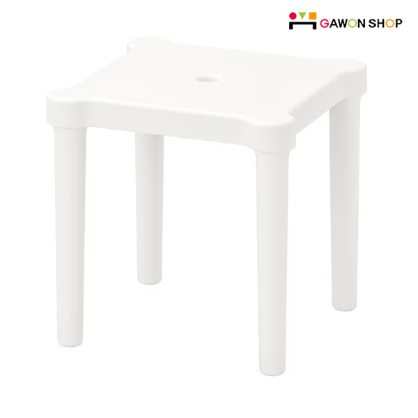 [IKEA] UTTER 어린이 사각스툴/유아의자 (화이트) 303.577.86