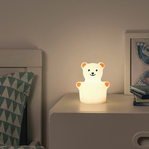 [IKEA] TOVADER 동물 LED 수면등/조명 (곰) 205.169.17