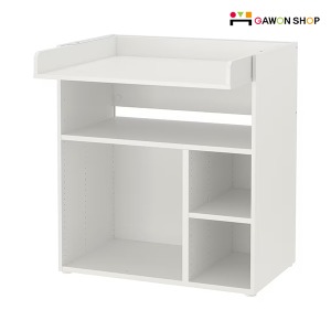 [IKEA] SMASTAD 기저귀교환대 겸 책상/기저귀갈이대 (화이트) 204.629.62