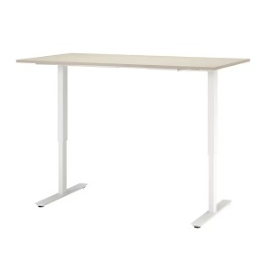 [IKEA] TROTTEN 수동 높이조절 책상/테이블 (베이지) 694.341.28