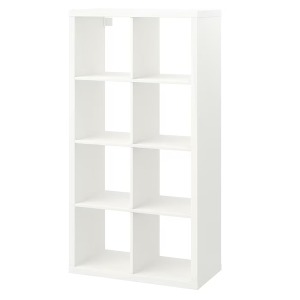 [IKEA]KALLAX Shelving unit,책장(화이트, 77x147 cm) 203.518.84