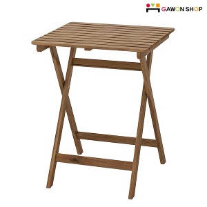 [IKEA] ASKHOLMEN 원목 접이식 테이블/야외테이블 902.400.34