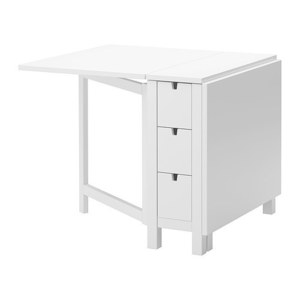 [IKEA] NORDEN 접이식 테이블(화이트) 704.223.94