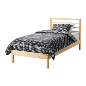 [IKEA] TARVA 침대프레임만/갈빗살 미포함 (싱글) 203.544.63