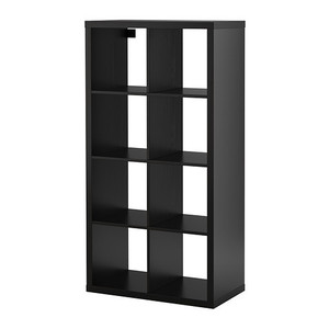 [IKEA] KALLAX Shelving unit,책장(블랙브라운 77x147 cm) 703.518.91/ 602.758.93