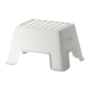 [IKEA] BOLMEN 욕실 의자(35*25*44 White) 402.651.64