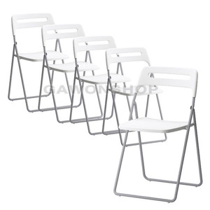 [IKEA/대량구매] NISSE 접이식의자 (5P세트/즉시발송)/플라스틱 의자/야외/행사/책상/식탁 의자