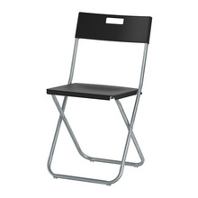 [IKEA] GUNDE 접이식 의자 (블랙) 802.177.98