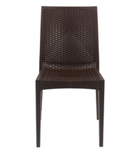 [GAWON] MISTY 의자 (커피색)/라탄의자/플라스틱 의자/야외/행사/책상/식탁 의자 GOW-117